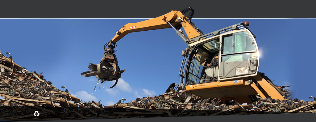 Recyclage de métaux, acier et ferrailles